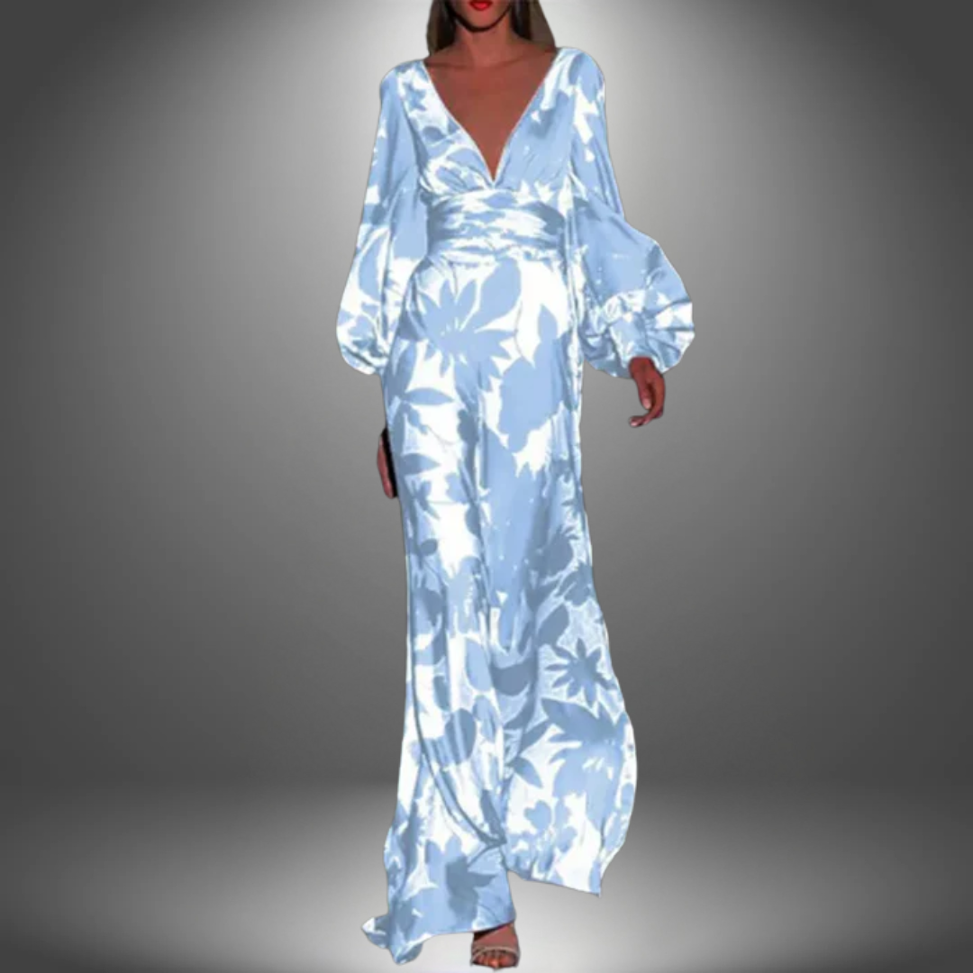 Aisha | Long Flattering Ladies Dress