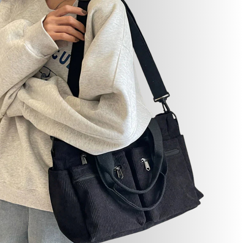 Urban Cord Tote | Women's shoulder bag