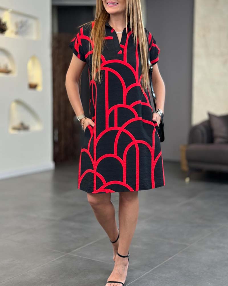 Demi™ | Dress with Short Sleeves