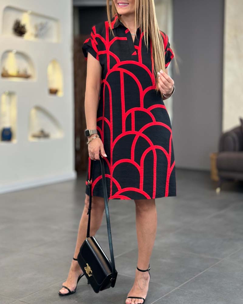 Demi™ | Dress with Short Sleeves