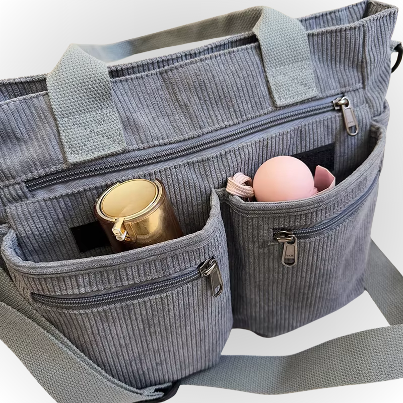 Urban Cord Tote | Women's shoulder bag