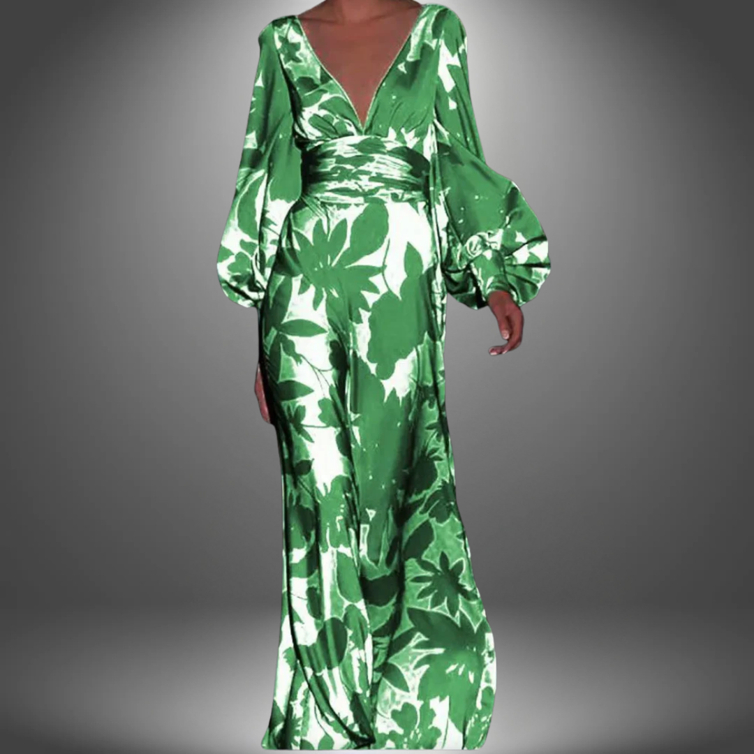 Aisha | Long Flattering Ladies Dress