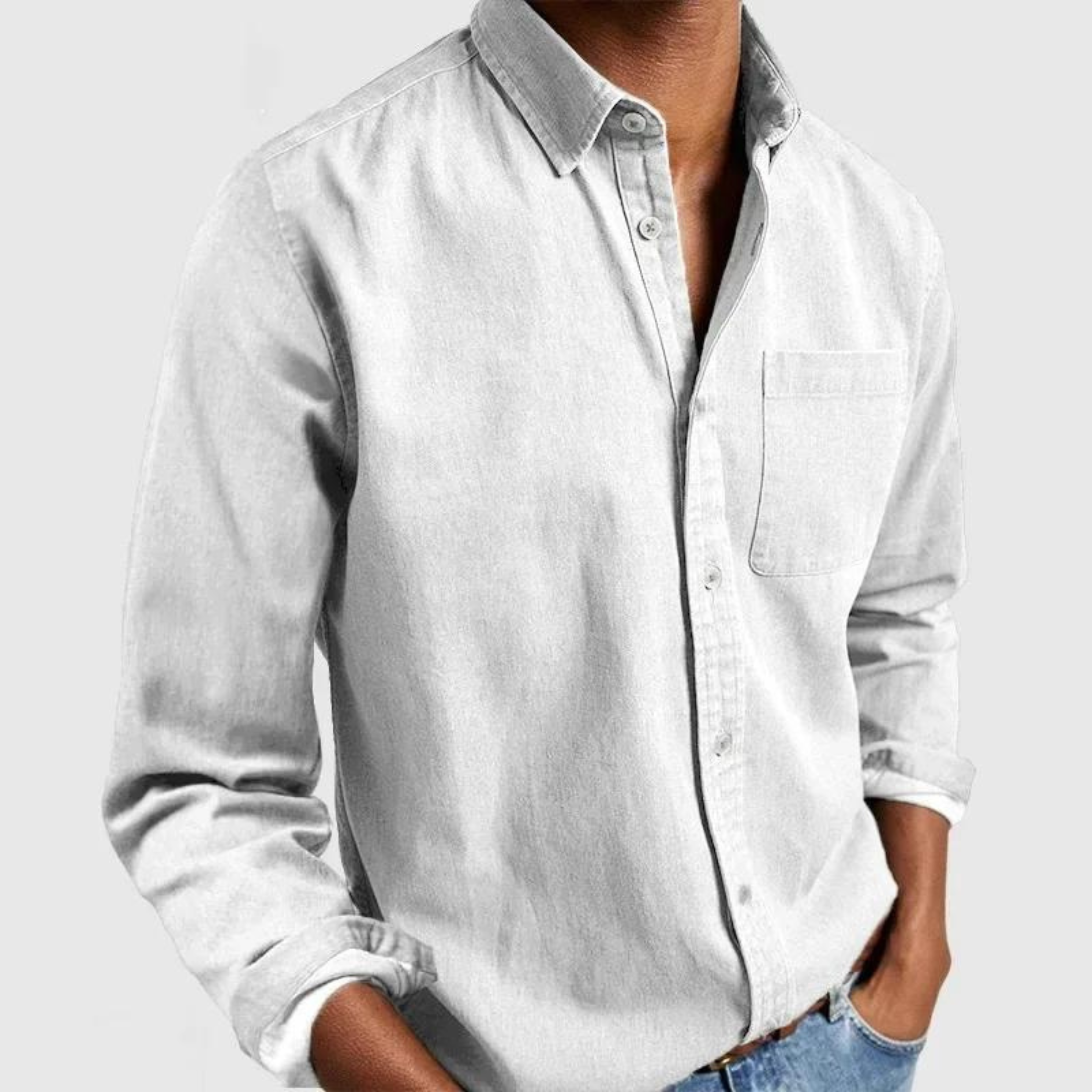 James - Slim fit casual shirt for men